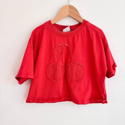 Cropped Cherry Tee (7Y)