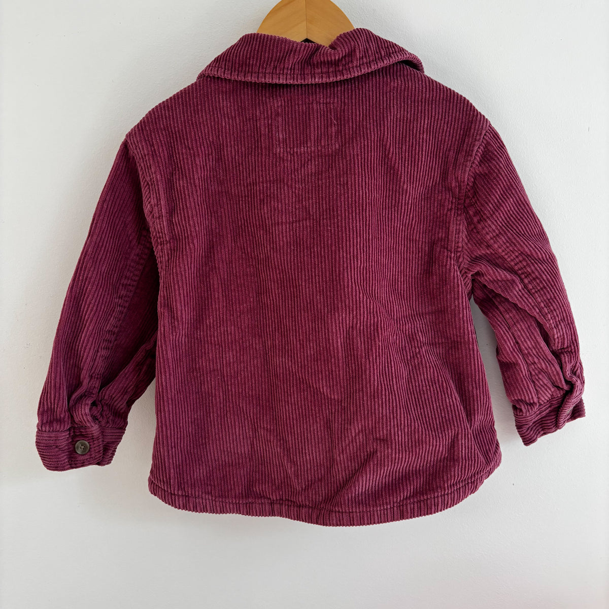 Burgundy Corduroy Shirt (3T)