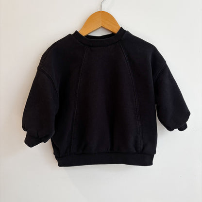 Black Sweatshirt (12-18M)