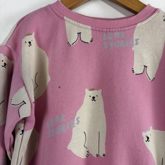 Pink Polar Bear Dress (2-4Y)