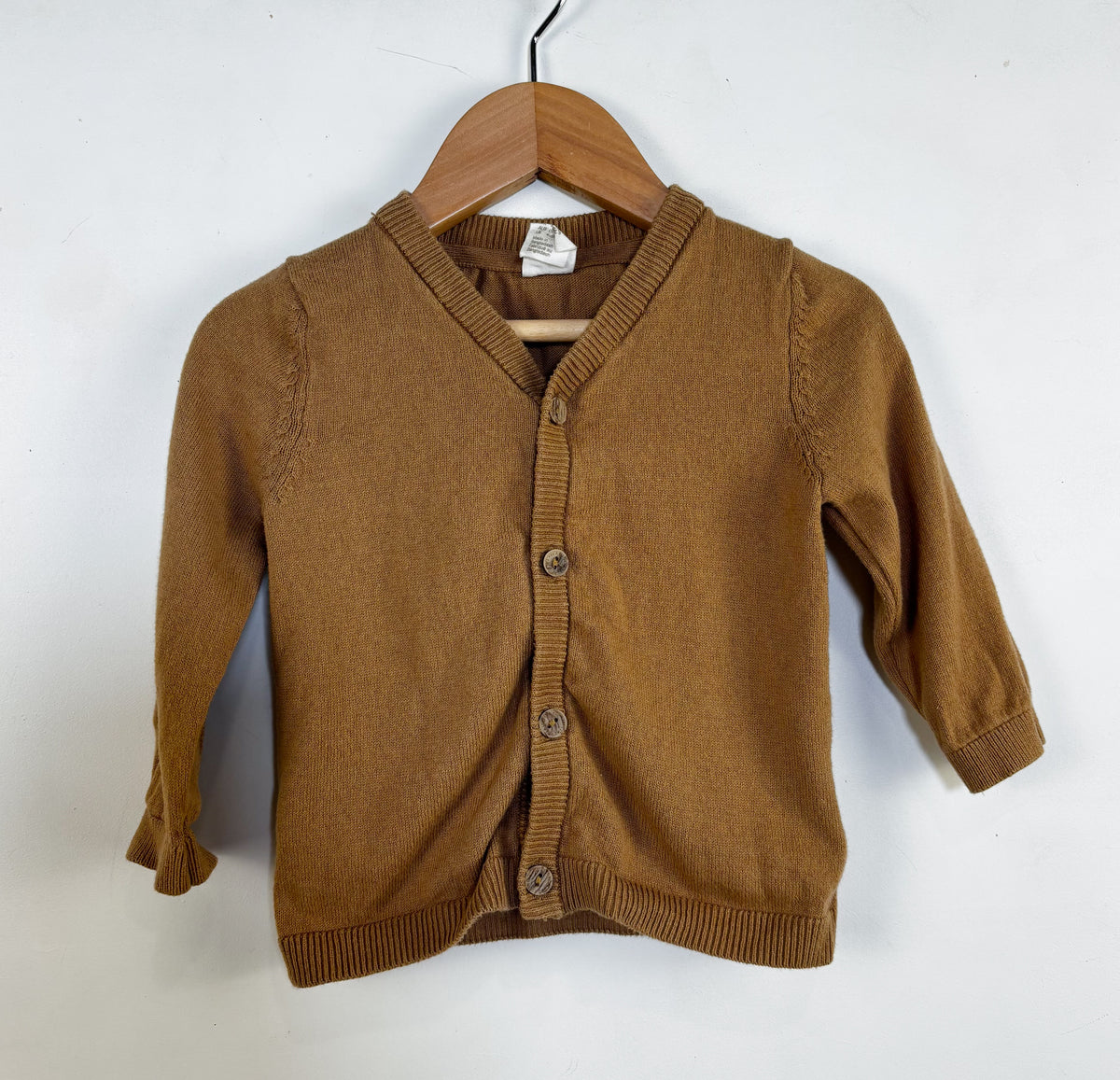 Caramel Brown Cardigan (3-6M)