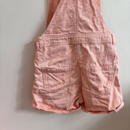 Peach Shortalls (9-10Y)