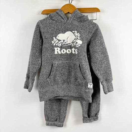 Grey Speckled Sweat Suit (3T)