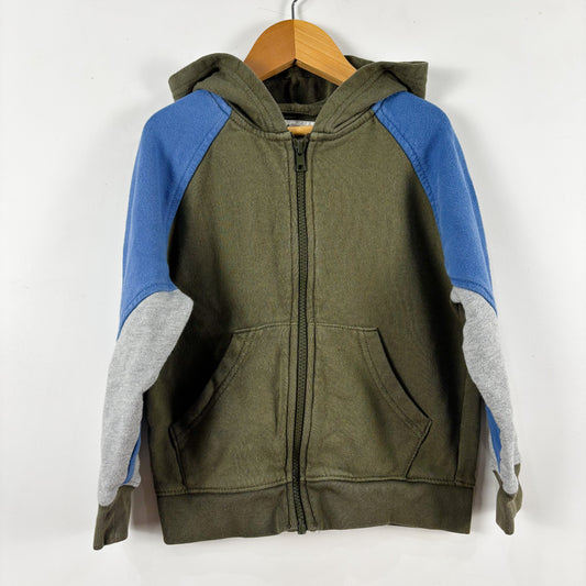 Colour Block Zip Hoodie (5Y)