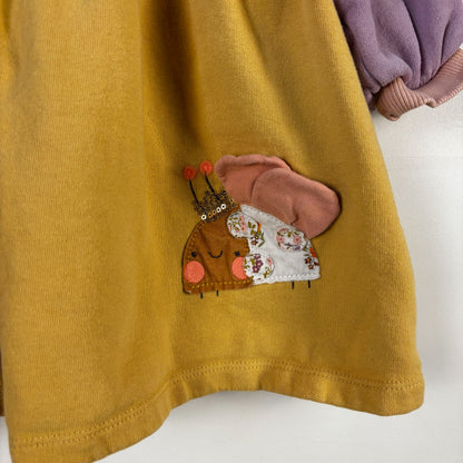 Colour Block Sweatshirt Dress (18-24M)