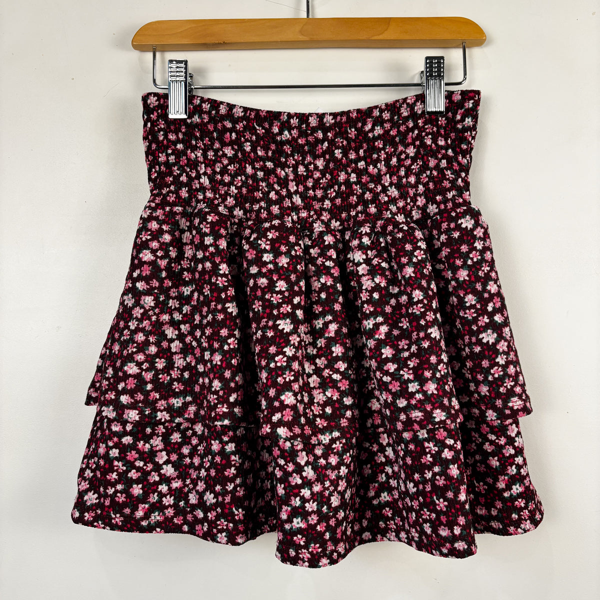 Crinkly Floral Skirt (8-12Y)
