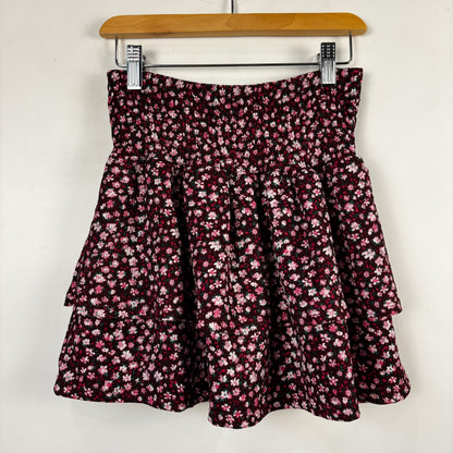 Crinkly Floral Skirt (8-12Y)