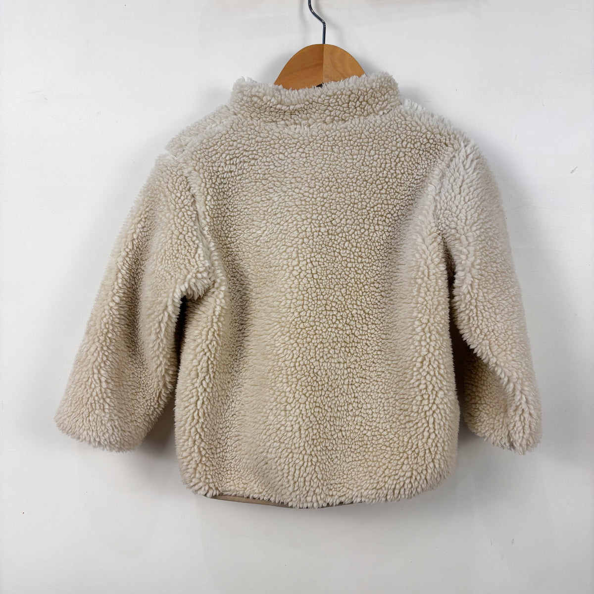 Cream Sherpa Jacket (2T)