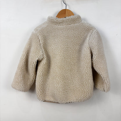 Cream Sherpa Jacket (2T)