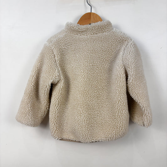 Cream Sherpa Jacket (2T)