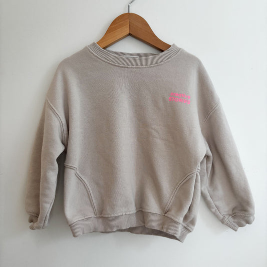 Ecru Sweatshirt (4Y)