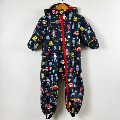Terry Lined Rainsuit (18-24M)