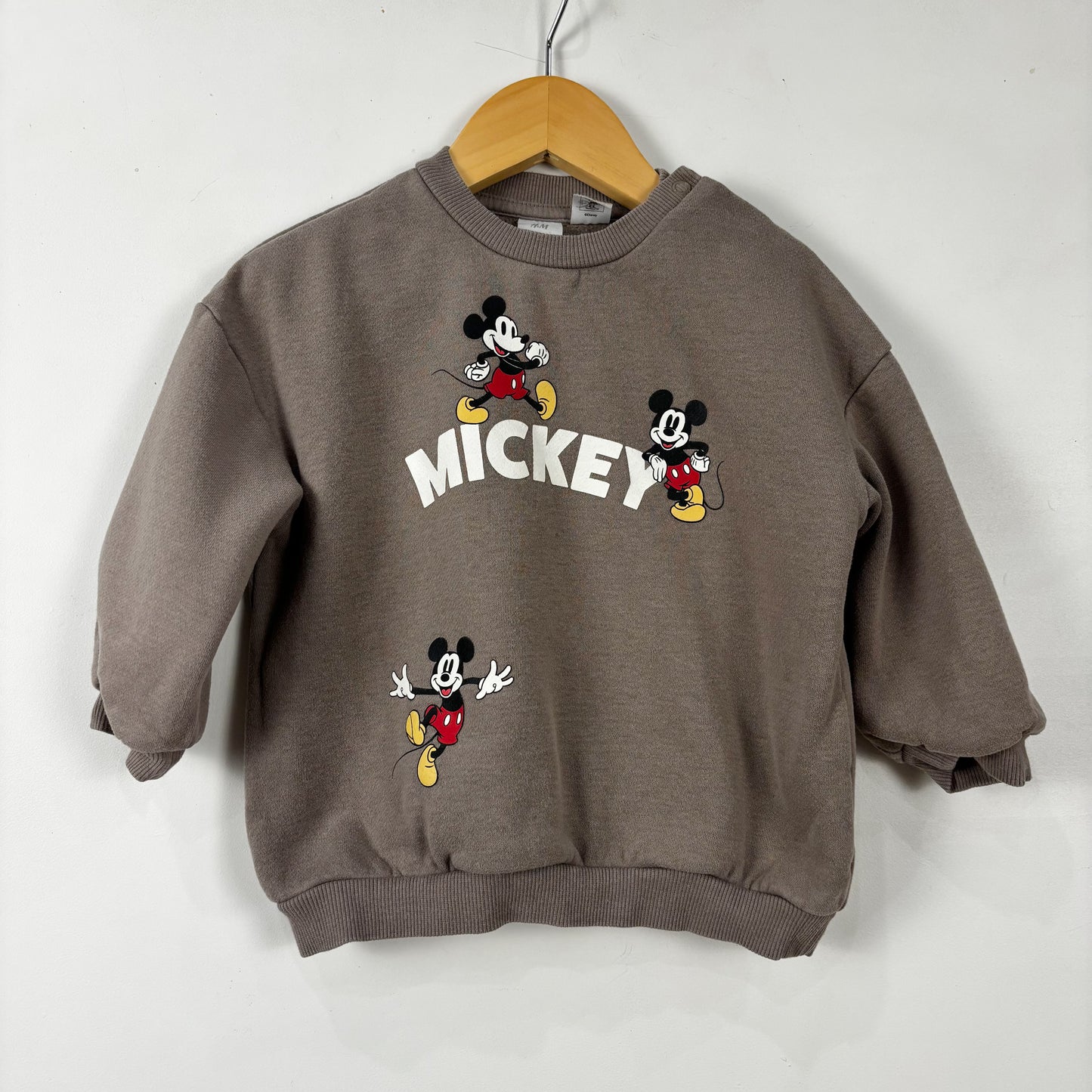 Grey Mouse Character Sweatshirt (12-18M)
