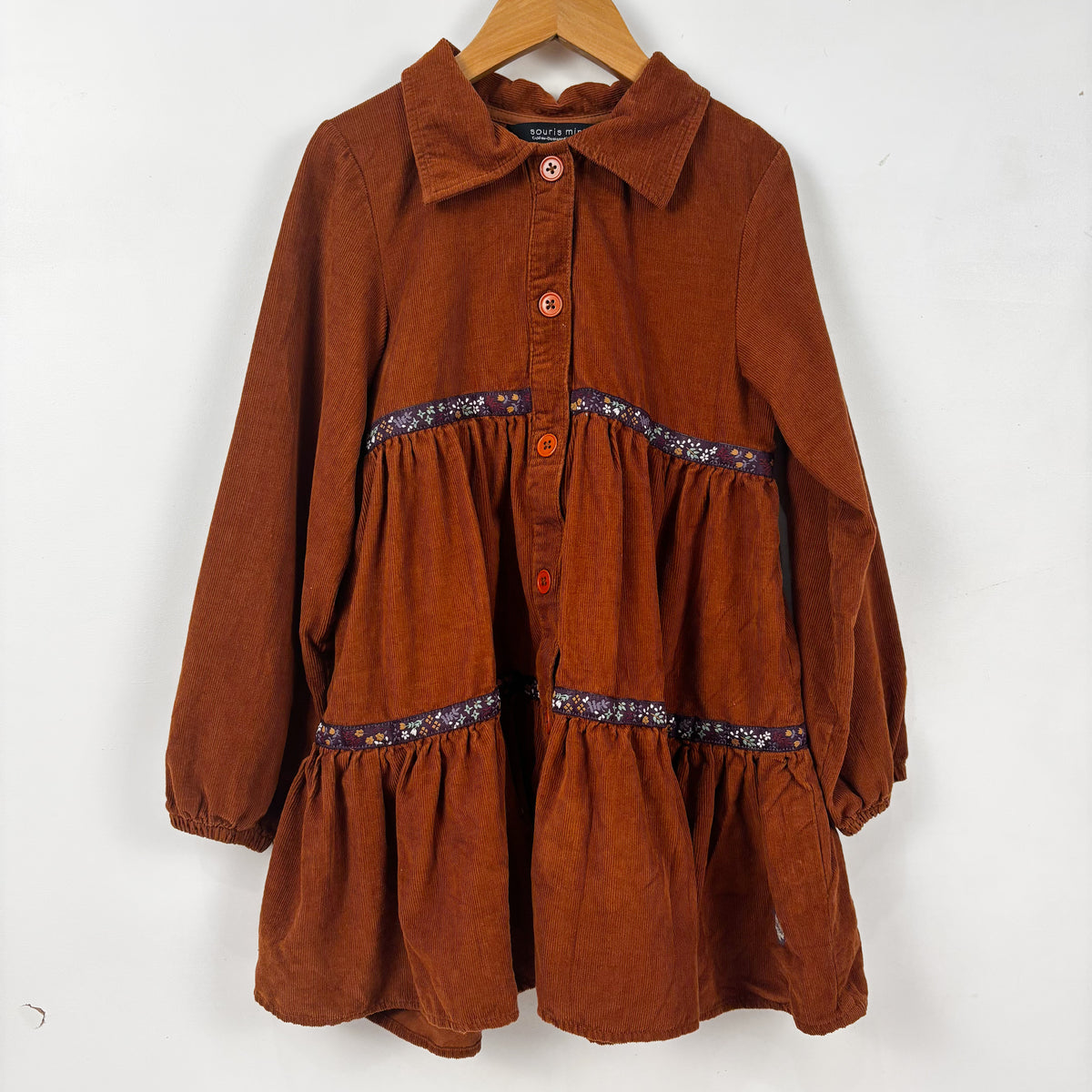 Brown Corduroy Dress (6Y)