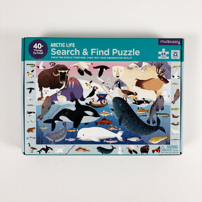 Arctic Life Search & Find Puzzle (64 PCS)