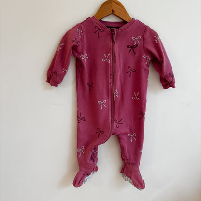 Bow Print Sleepers (9M)