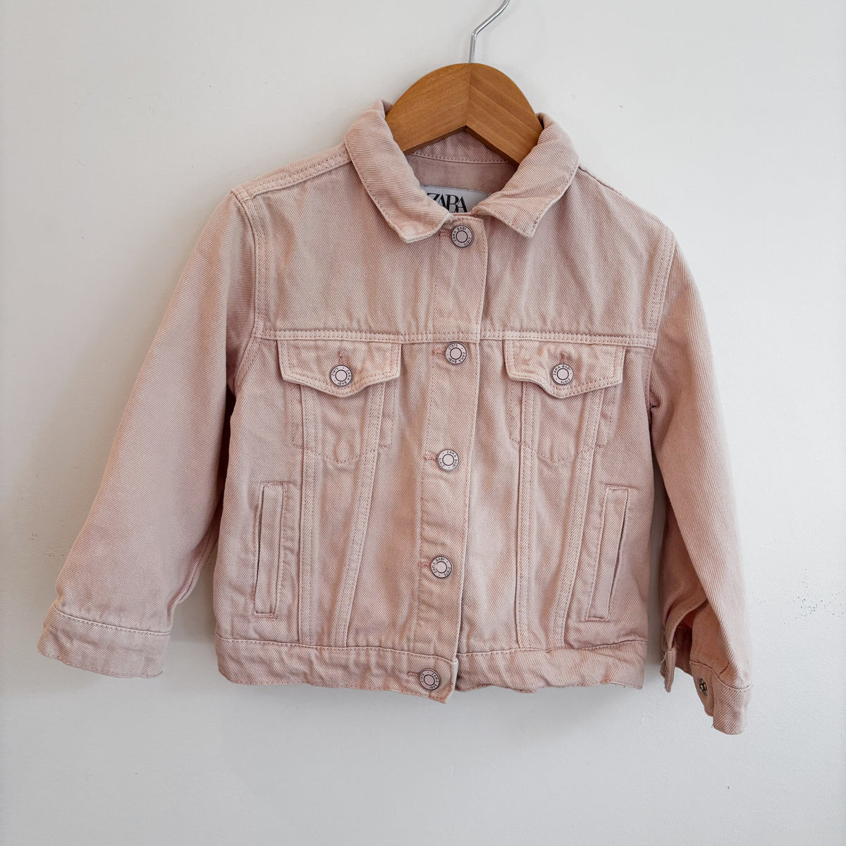 Pale Pink Denim Jacket (18-24M)