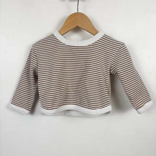 Striped Long Sleeve Shirt (6-9M)