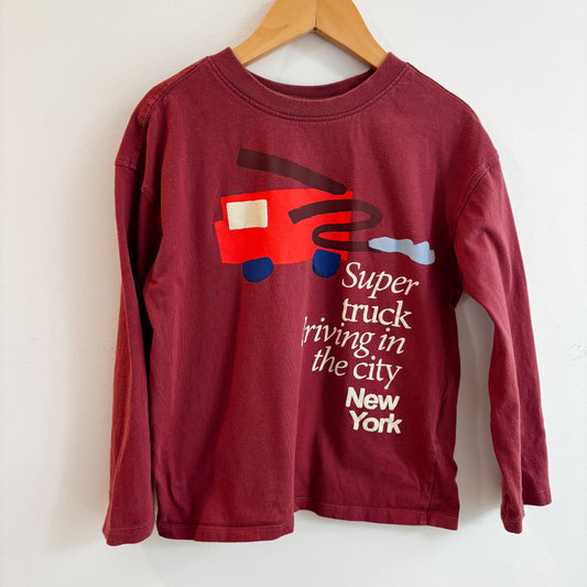 Truck Graphic Long Sleeve Shirt (4-6Y)