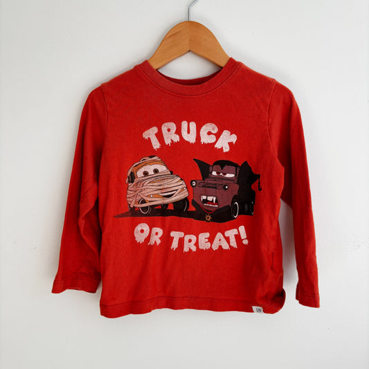Car Character Orange Long Sleeve (3Y)