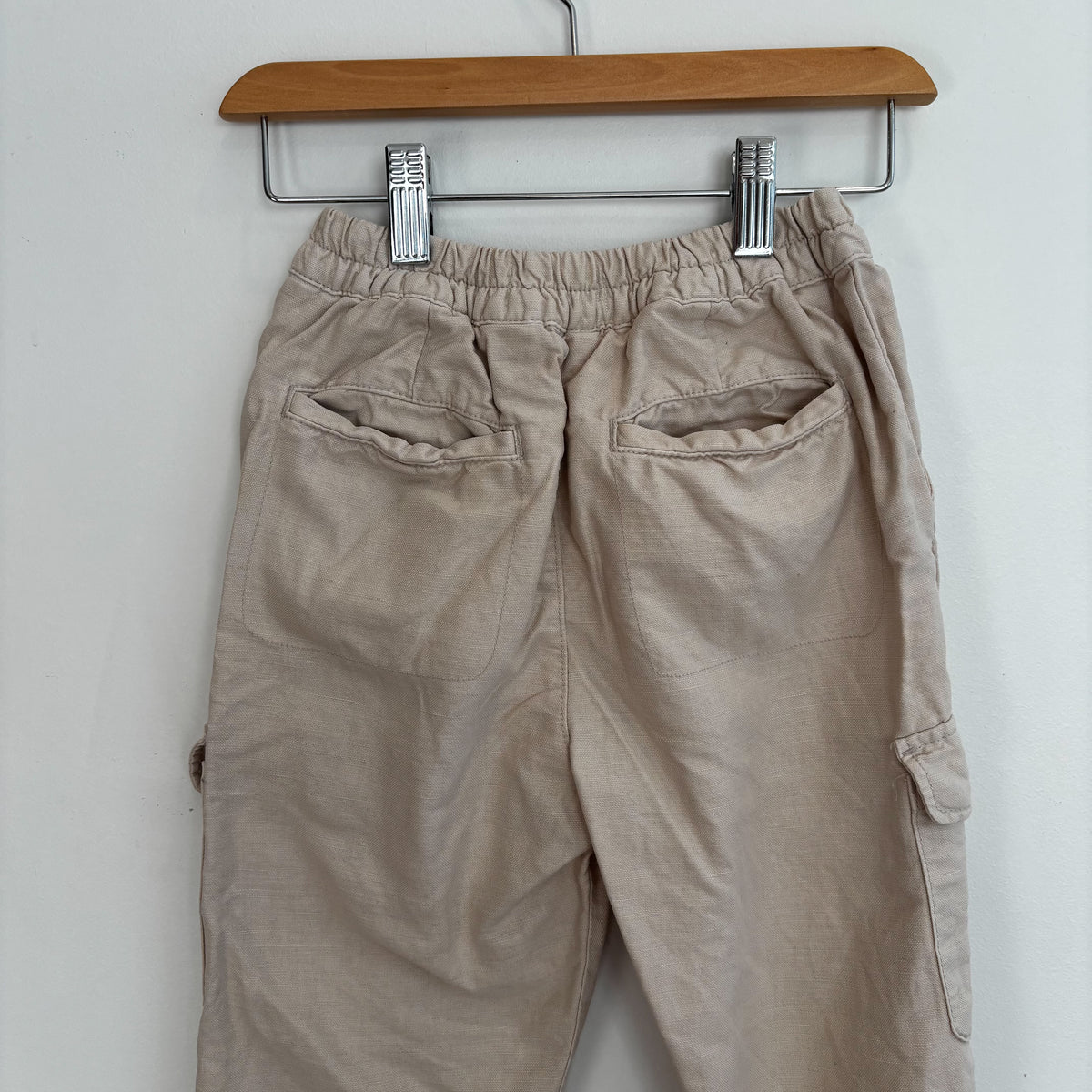 Cream Cargo Pants (4-5Y)