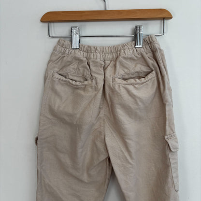 Cream Cargo Pants (4-5Y)