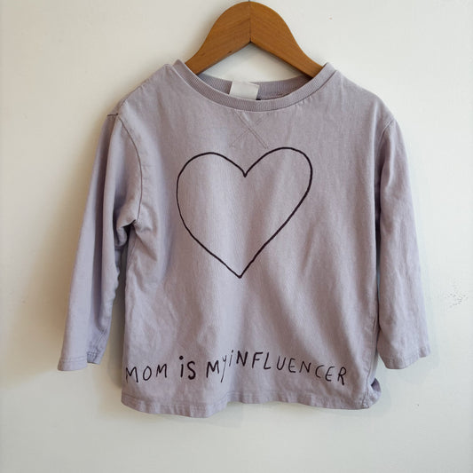 Light Purple Long Sleeve Shirt (3-4Y)