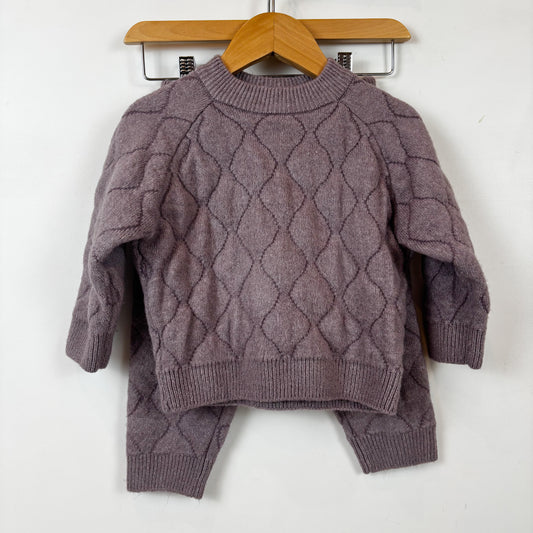 Purple Knit Set (2Y)