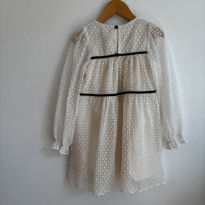 White Lacey Dress (5Y)