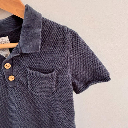 Blue Knit Shirt (5Y)
