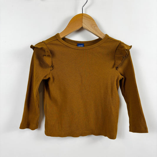 Long Sleeve Ribbed Shirt (12-18 Months)