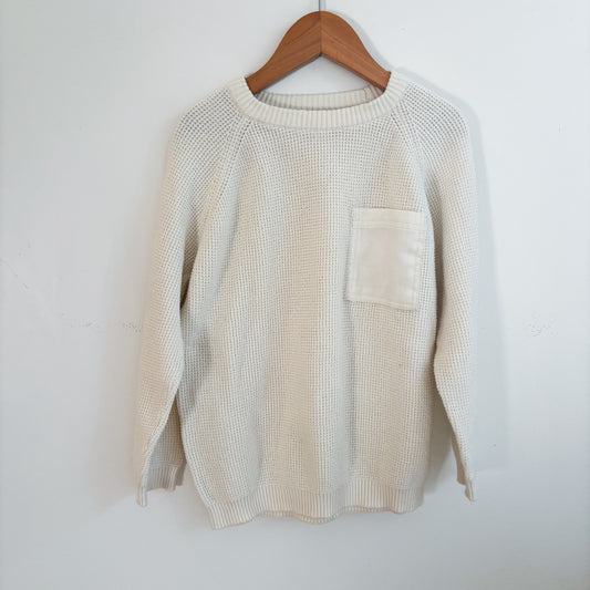 Cream Pocket Sweater (7Y)