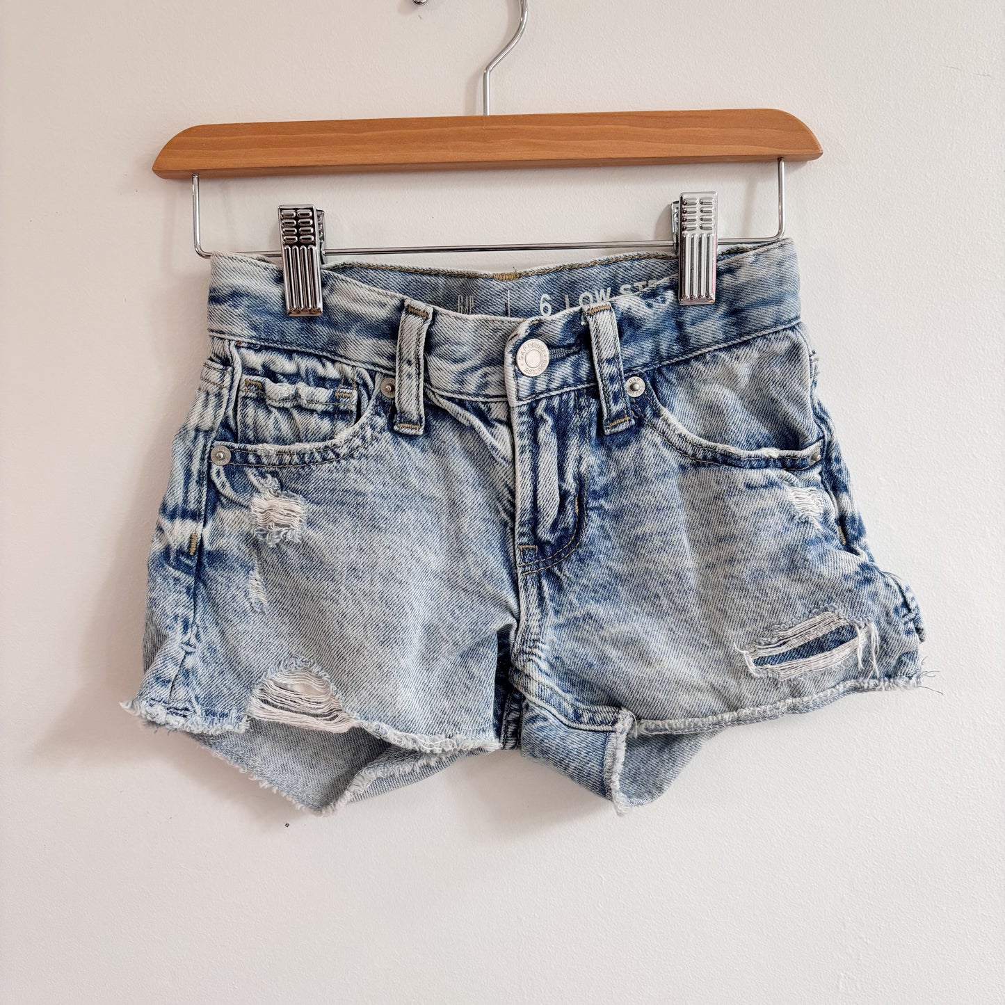 Distressed Denim Shorts (6Y)