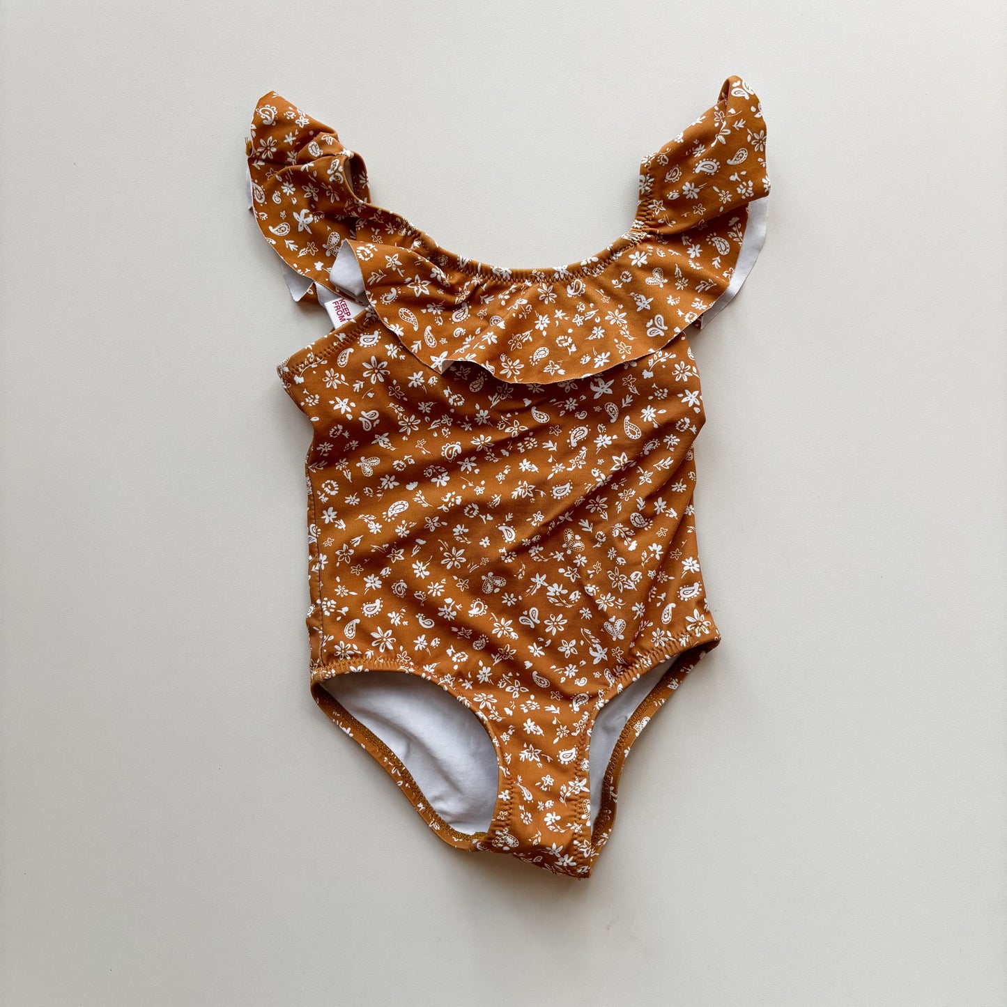 Floral Swim Suit (6-12M)