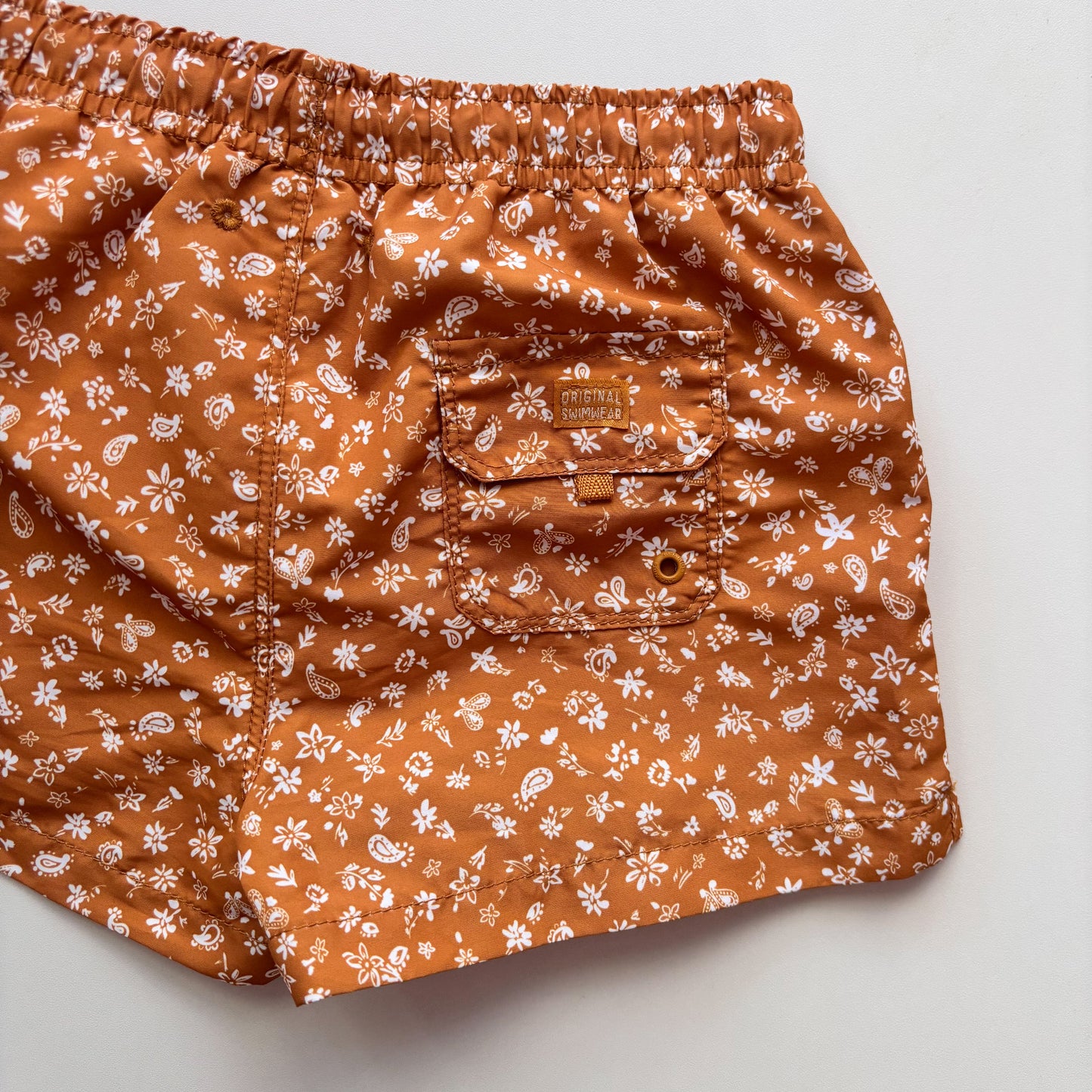 Brown & Tan Swim Suit (6-7Y)