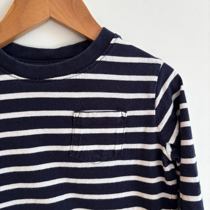 Striped Pocket Long Sleeve Shirt (3Y)