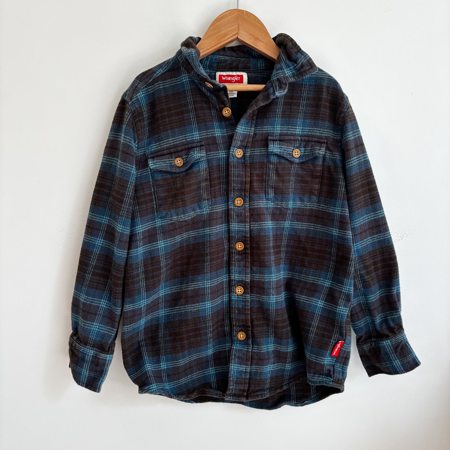 Flannel Button-Up Shirt (8Y)