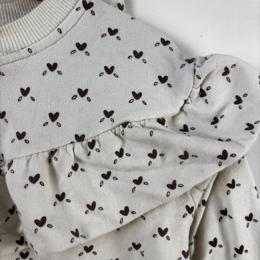 Lighter Weight Heart Print Sweatsuit (18-24M)