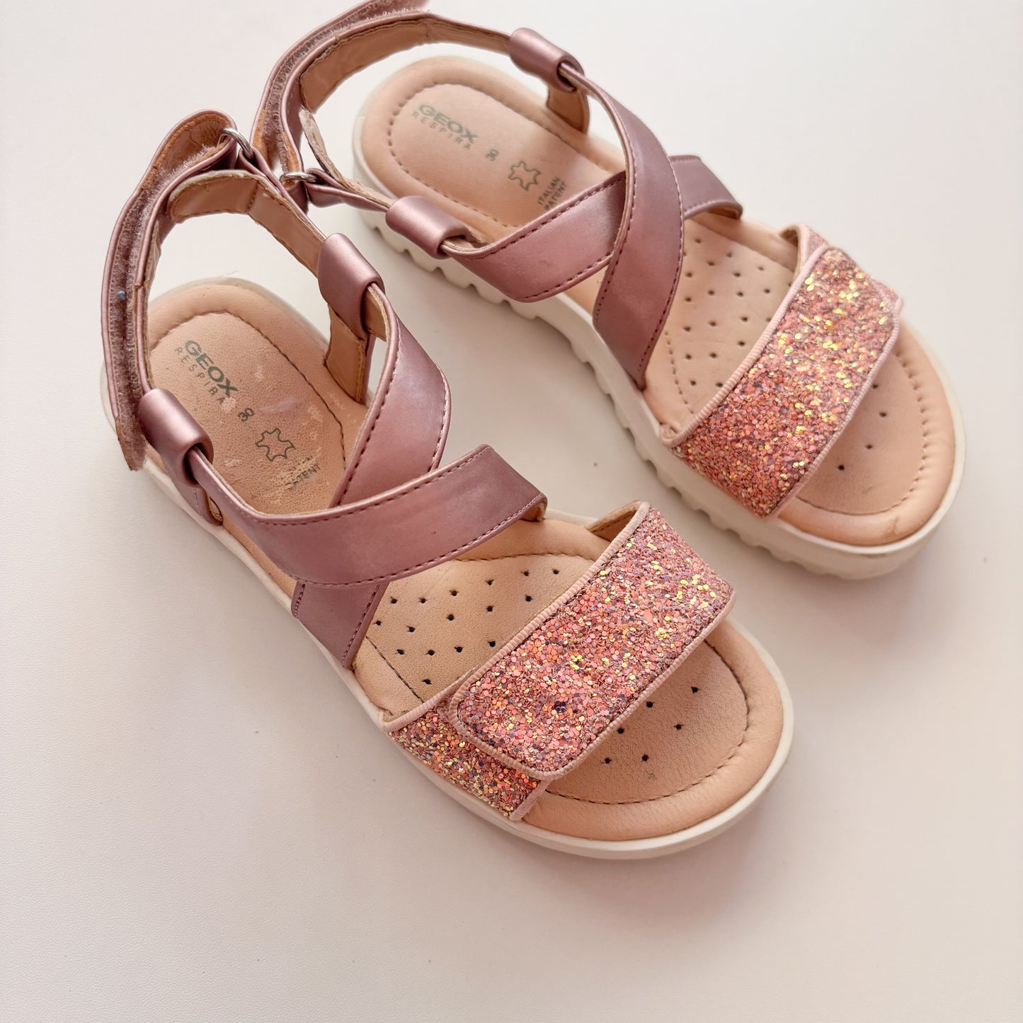 Sparkly Pink Sandals (C12)