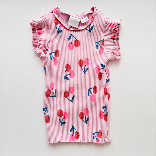 Ribbed Stretchy Tee (5Y)