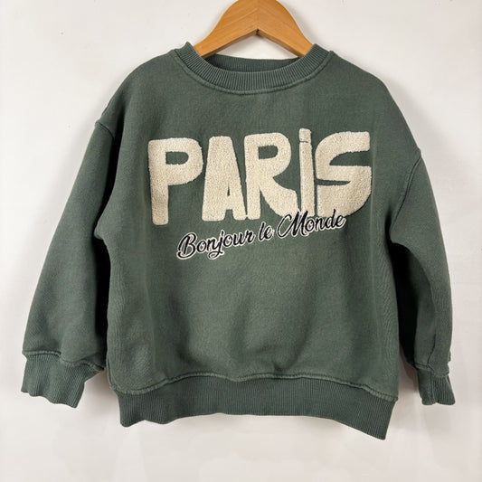 Green Paris Sweatshirt (5Y)