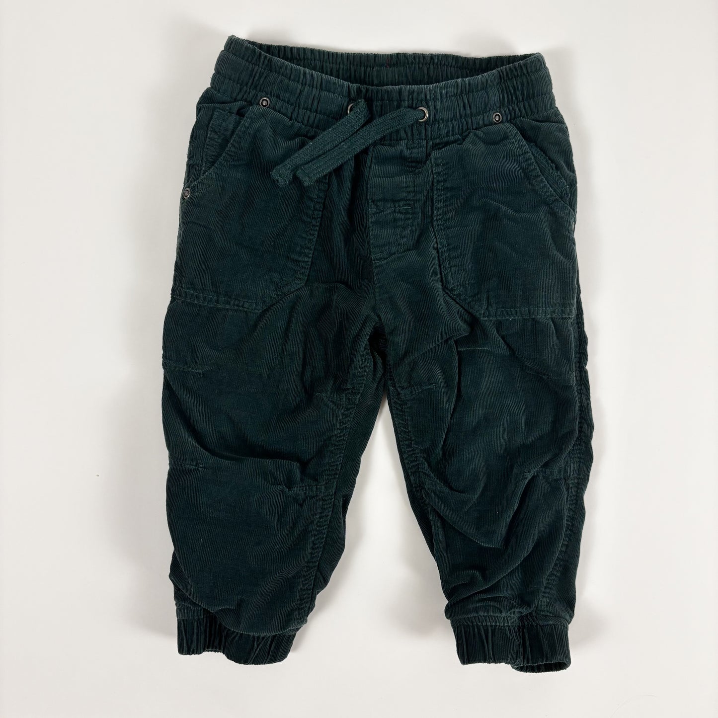 Green Corduroy Pants (9-12M)