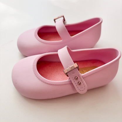 Pink Rubber Mary Janes (7C)