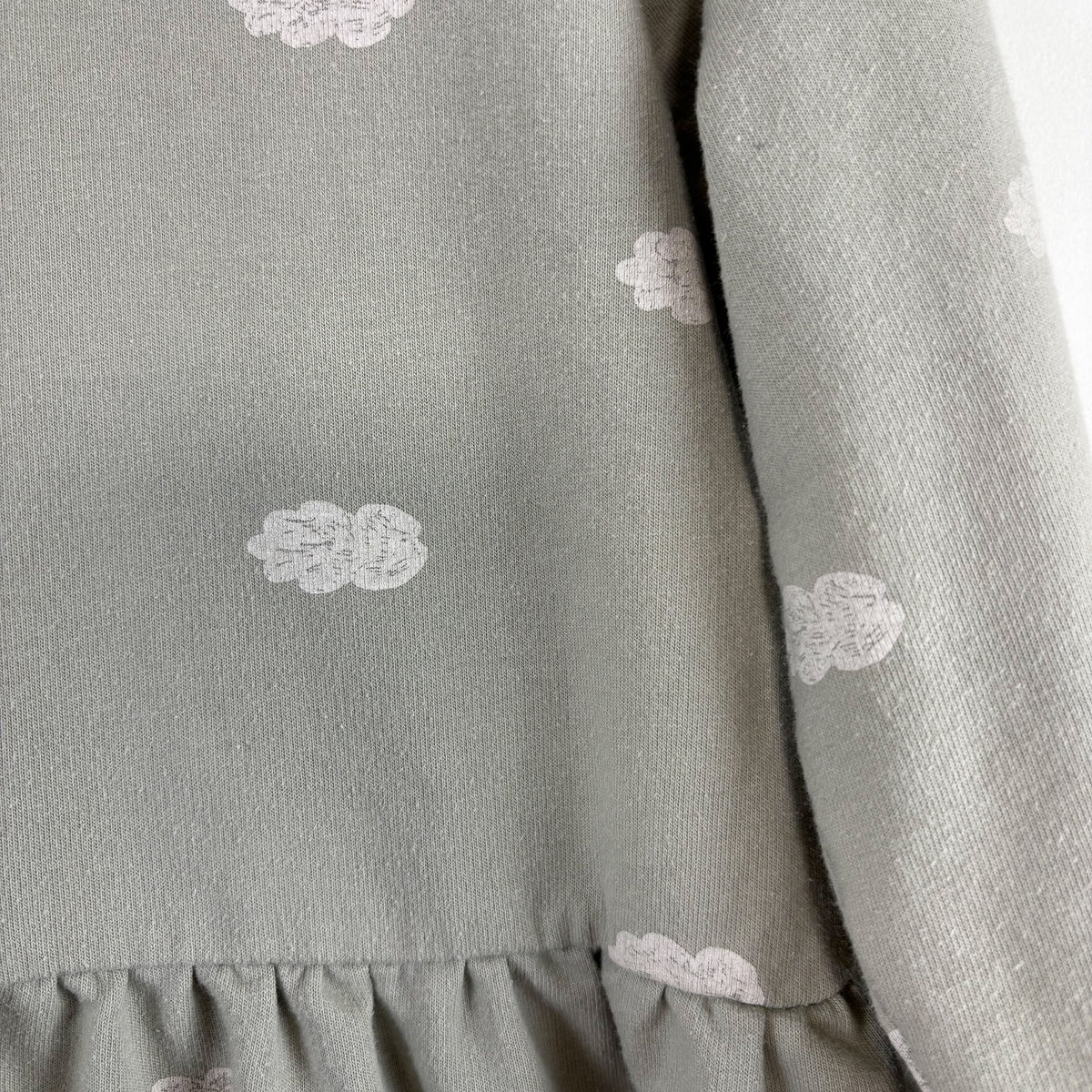 Pale Green Sweatshirt Dress (6-7Y)