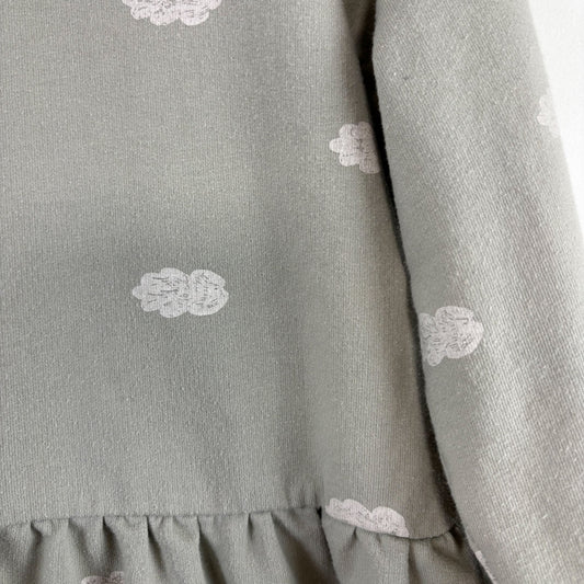 Pale Green Sweatshirt Dress (6-7Y)