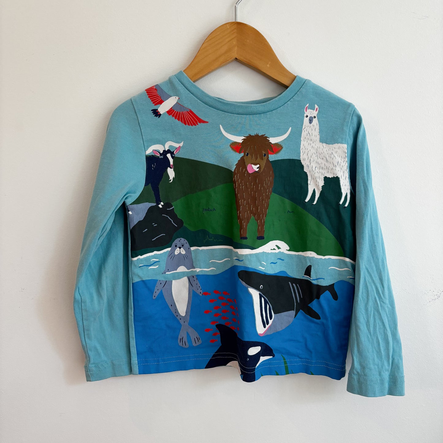 Animal Print Long Sleeve Shirt (2-3Y)