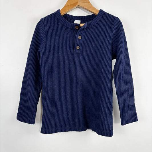 Soft Touch Blue Waffle Shirt (5T)