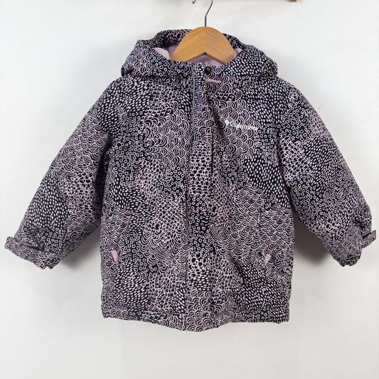 Navy & Pink Winter Coat (3T)