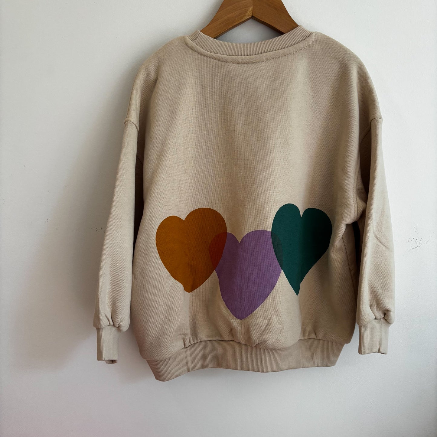 Heart Graphic Sweatshirt (4Y)