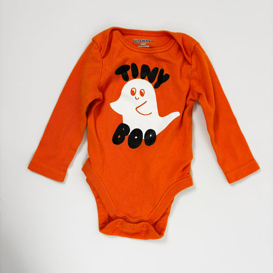 Orange Ghost Bodysuit (6-12M)